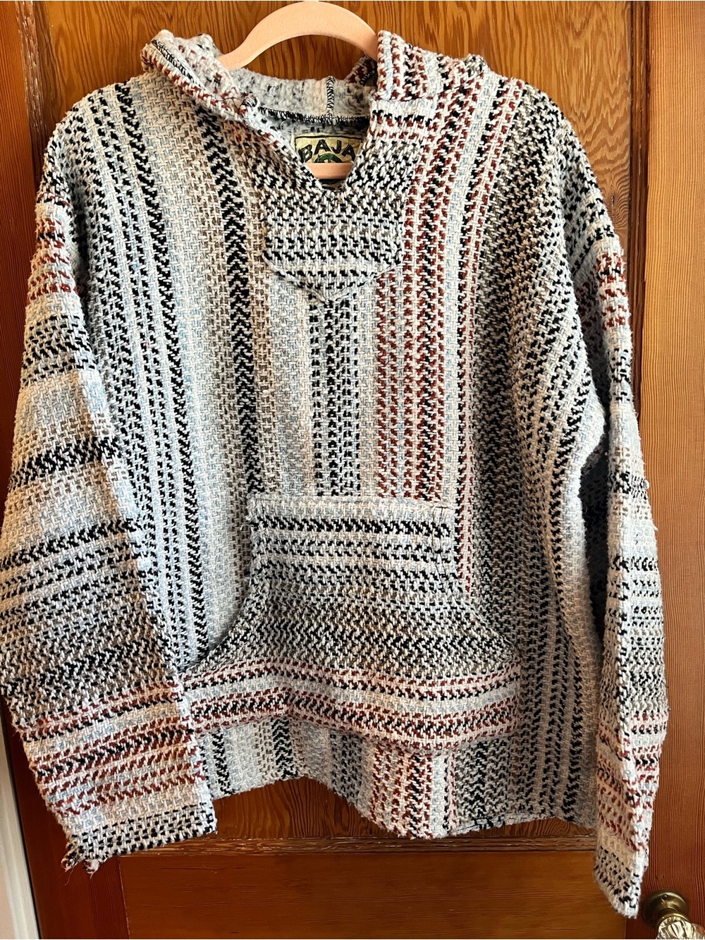 Baja Joe 90s Grunge Mexican Hoodie Sweater Hippie Nirvana Phish Stoner Skater